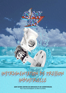 Catalogues des instruments de mesure de pression sdm pression